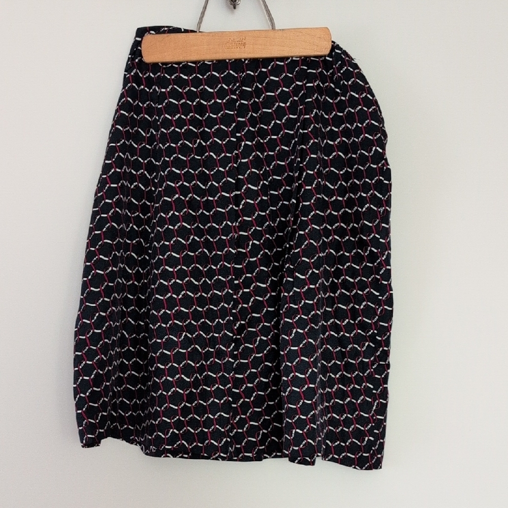 Vintage Talbots 100% Silk A-Line Skirt